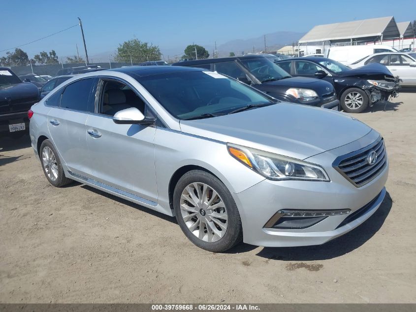 2015 Hyundai Sonata Limited VIN: 5NPE34AF9FH177911 Lot: 39759668