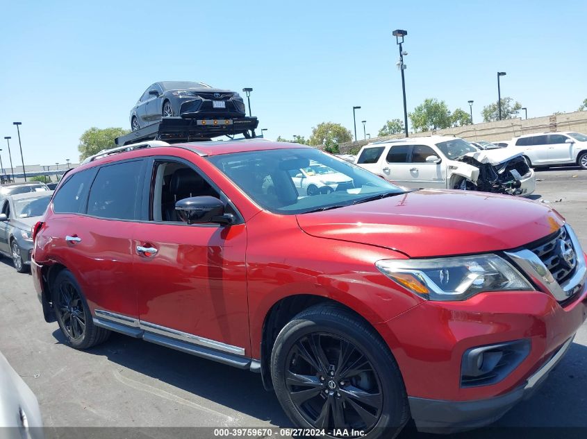 2017 Nissan Pathfinder S/Sv/Sl/Platinum VIN: 5N1DR2MN9HC677983 Lot: 39759670