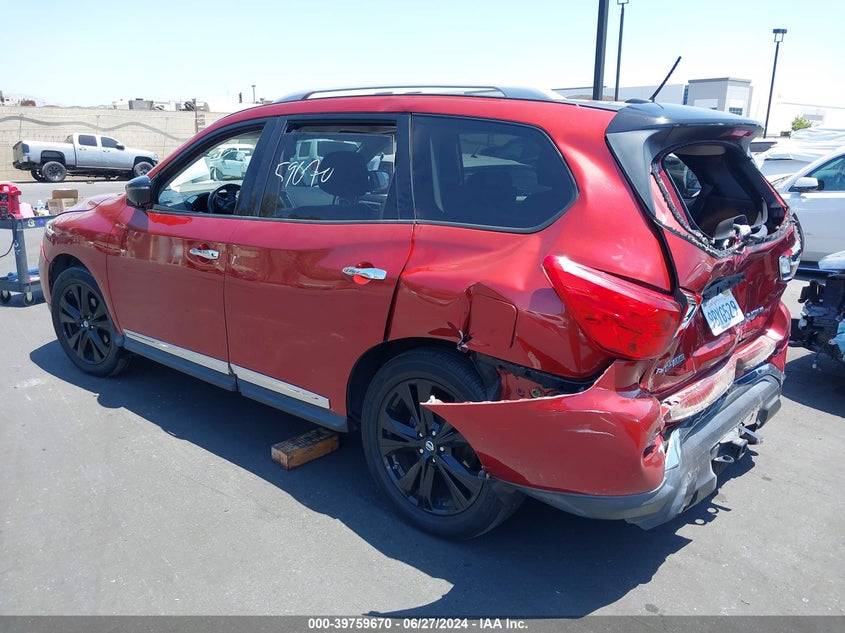 VIN 5N1DR2MN9HC677983 2017 NISSAN PATHFINDER S/SV/SL/PLATINUM