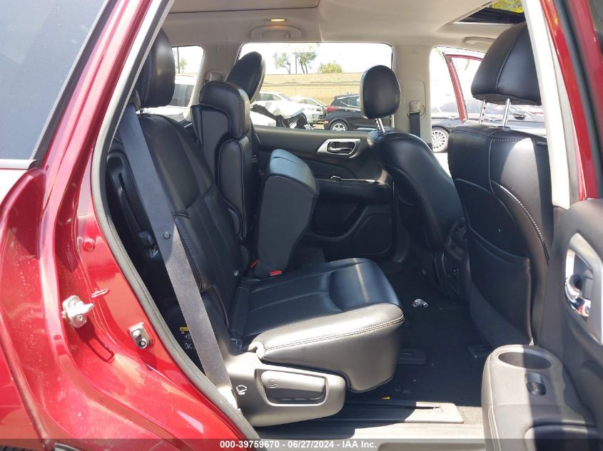 2017 Nissan Pathfinder S/Sv/Sl/Platinum VIN: 5N1DR2MN9HC677983 Lot: 39759670