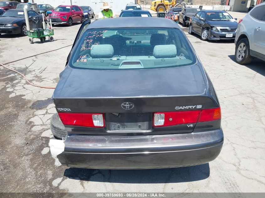 2000 Toyota Camry Le V6 VIN: JT2BF22K6Y0259985 Lot: 39759693