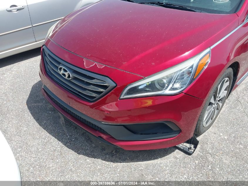 2015 Hyundai Sonata Sport VIN: 5NPE34AF8FH034951 Lot: 39759696