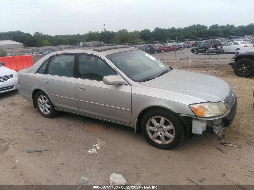 4T1BF28B91U154513 | 2001 TOYOTA AVALON