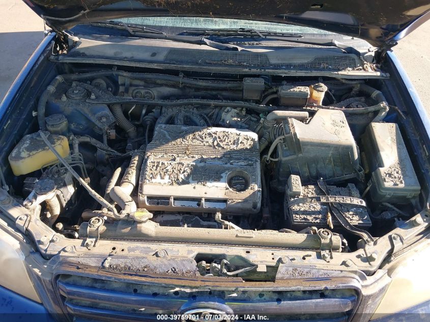 2004 Toyota Highlander V6 VIN: JTEEP21A540040273 Lot: 39759701