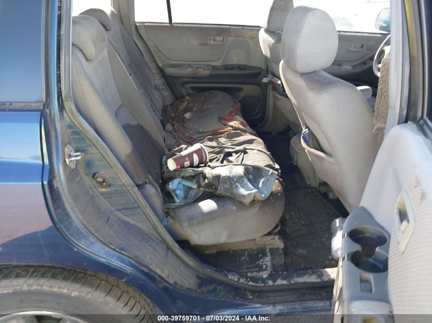 2004 Toyota Highlander V6 VIN: JTEEP21A540040273 Lot: 39759701