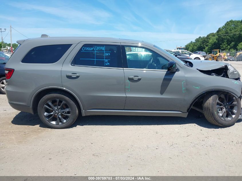 2022 Dodge Durango Gt Awd VIN: 1C4RDJDG3NC208159 Lot: 39759703