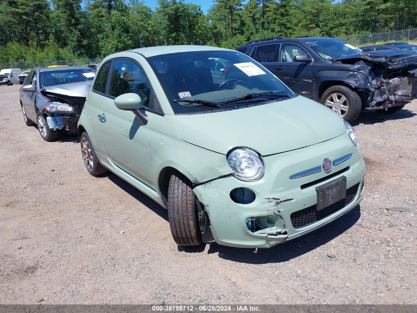 3C3CFFBR9DT544617 2013 Fiat 500 Sport