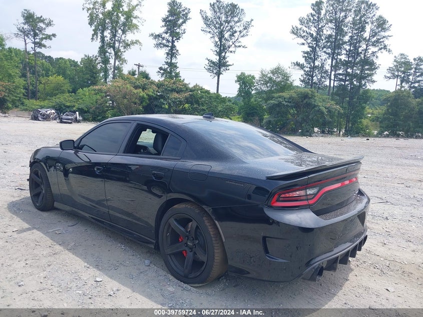2017 Dodge Charger Srt Hellcat Rwd VIN: 2C3CDXL92HH522838 Lot: 39759724