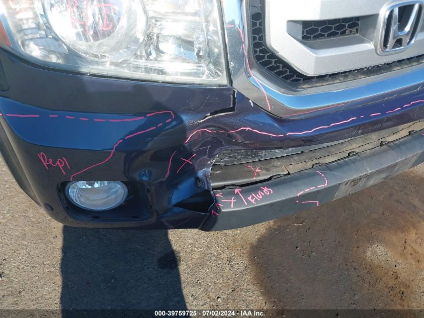 2010 Honda Pilot Touring VIN: 5FNYF4H93AB009547 Lot: 39759725