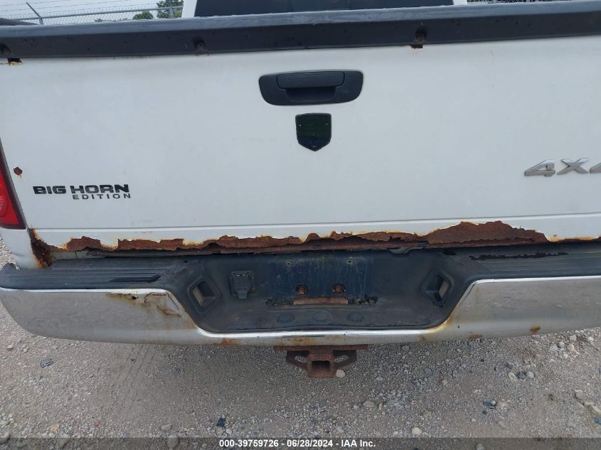 2007 Dodge Ram 1500 Slt/Trx4 Off Road/Sport VIN: 1D7HU18277S239309 Lot: 39759726