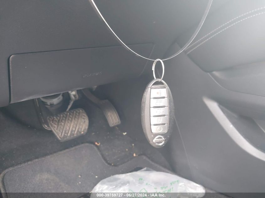 2022 Nissan Murano Sl Fwd VIN: 5N1AZ2CJ9NC109262 Lot: 39759727