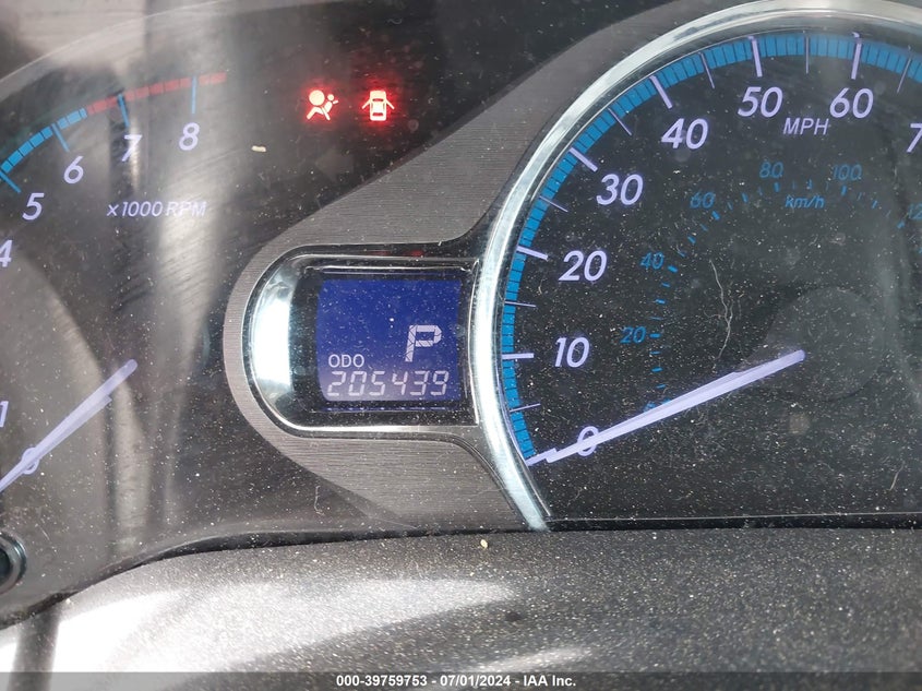 2012 Toyota Sienna Xle V6 8 Passenger VIN: 5TDYK3DC1CS243773 Lot: 39759753