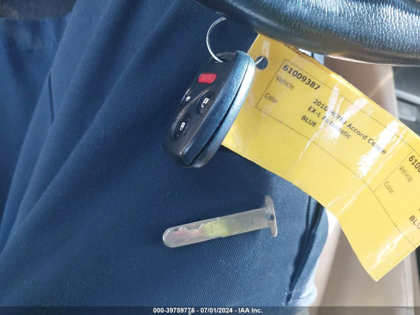 2010 Honda Accord 2.4 Ex-L VIN: 1HGCS1B8XAA017871 Lot: 39759775