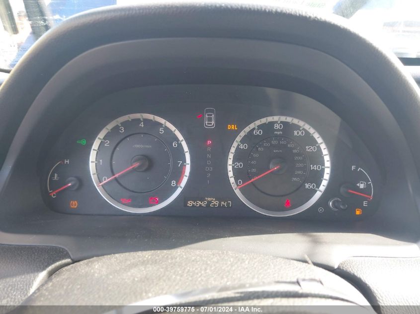 2010 Honda Accord 2.4 Ex-L VIN: 1HGCS1B8XAA017871 Lot: 39759775