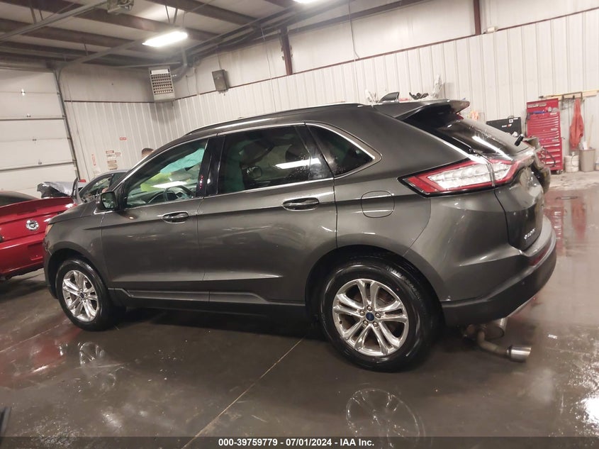 2015 Ford Edge Sel VIN: 2FMTK4J89FBC06603 Lot: 39759779