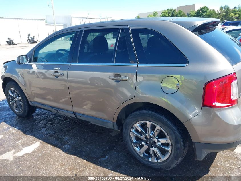 2013 Ford Edge Limited VIN: 2FMDK3KCXDBA32474 Lot: 39759783