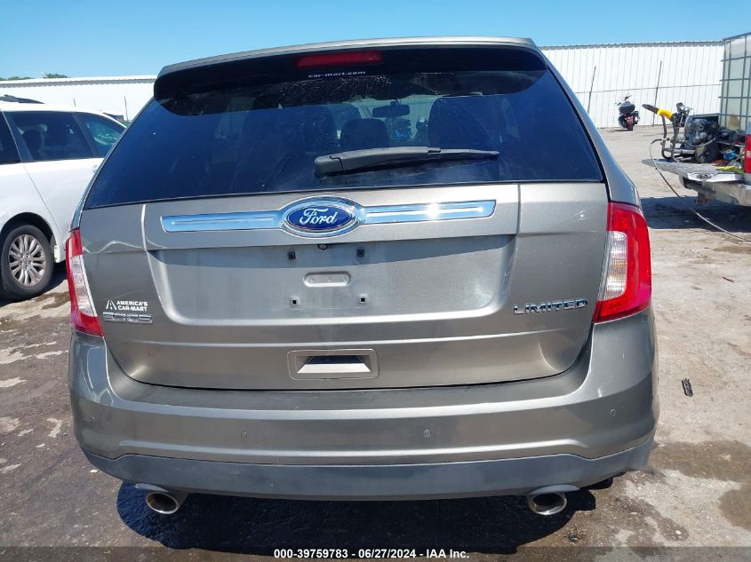 2013 Ford Edge Limited VIN: 2FMDK3KCXDBA32474 Lot: 39759783