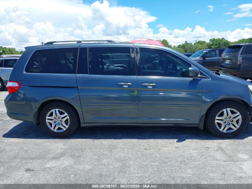 2006 Honda Odyssey Ex-L VIN: 5FNRL38766B016800 Lot: 39759787