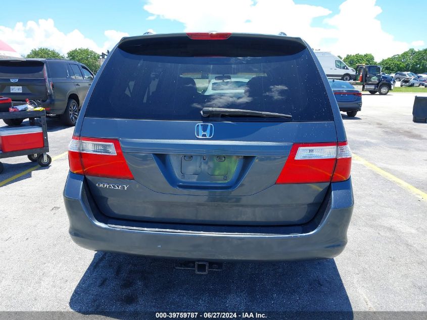 2006 Honda Odyssey Ex-L VIN: 5FNRL38766B016800 Lot: 39759787