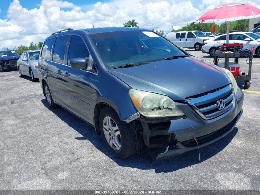 2006 Honda Odyssey Ex-L VIN: 5FNRL38766B016800 Lot: 39759787