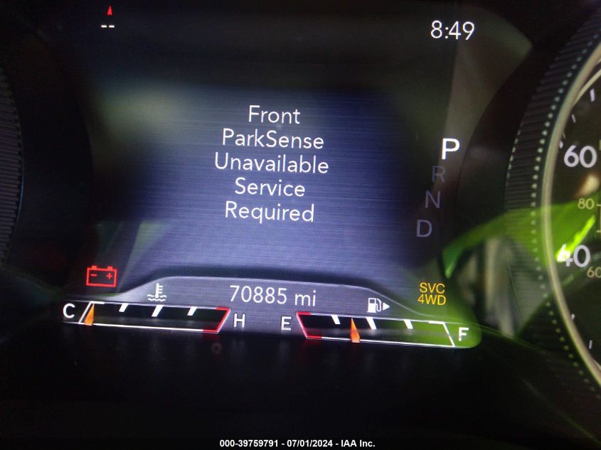 2020 Jeep Cherokee Limited 4X4 VIN: 1C4PJMDX5LD626246 Lot: 39759791