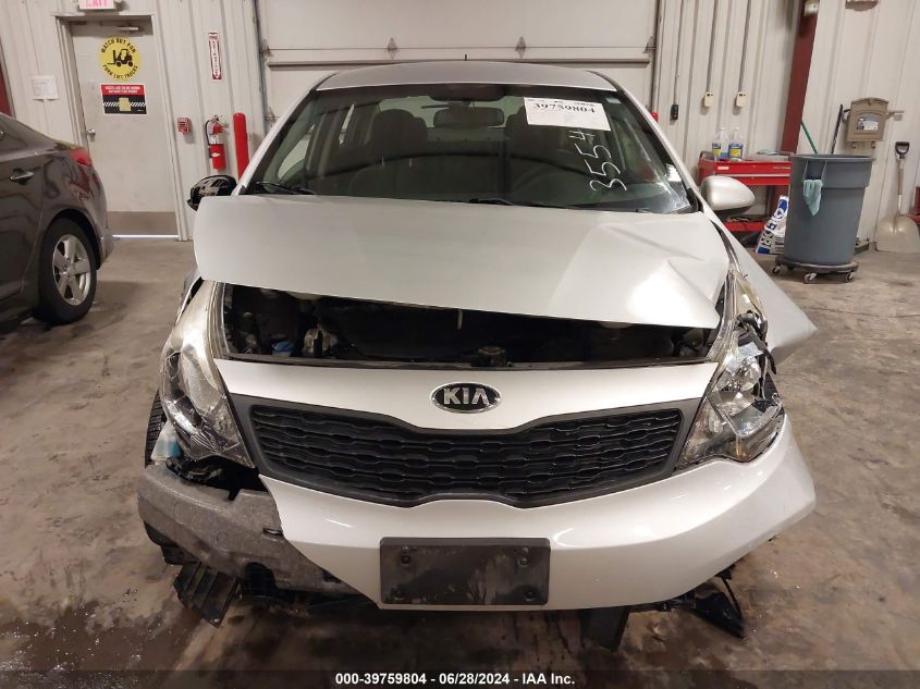 2015 Kia Rio Lx VIN: KNADM4A32F6454159 Lot: 39759804