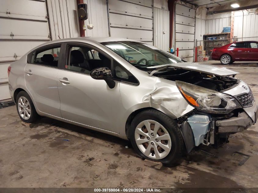 2015 Kia Rio Lx VIN: KNADM4A32F6454159 Lot: 39759804