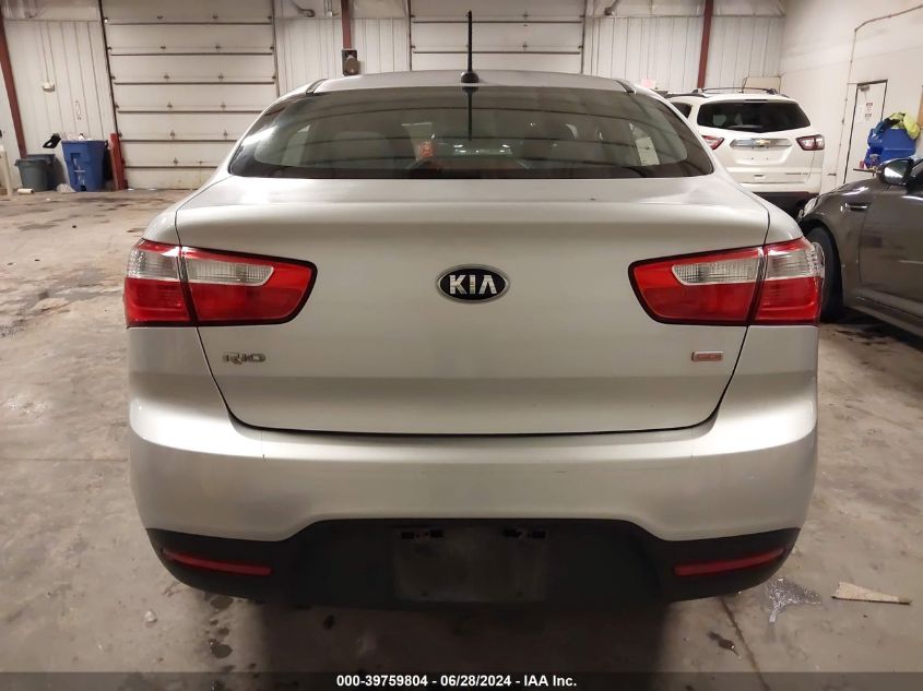 2015 Kia Rio Lx VIN: KNADM4A32F6454159 Lot: 39759804