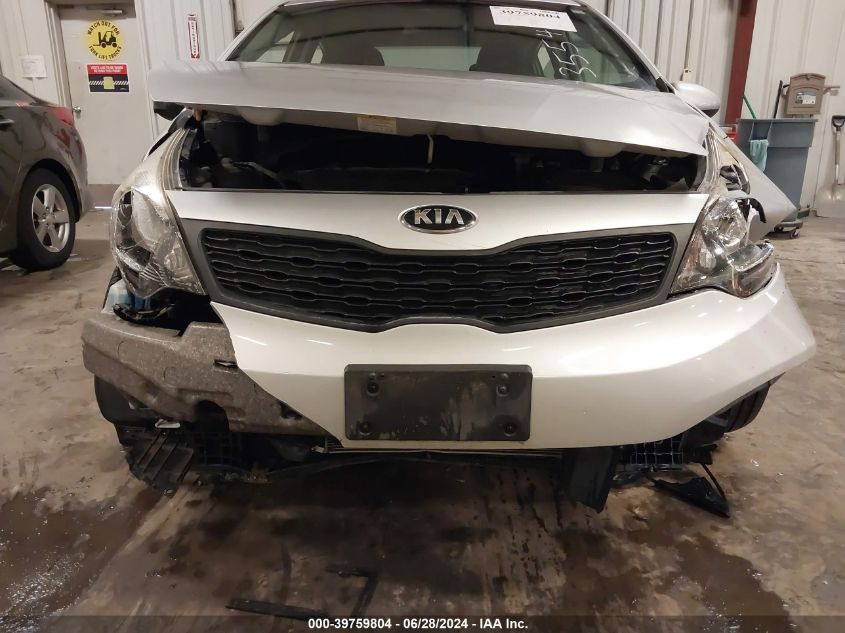 2015 Kia Rio Lx VIN: KNADM4A32F6454159 Lot: 39759804