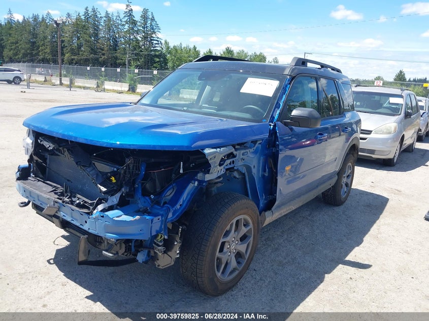 2024 Ford Bronco Sport Badlands VIN: 3FMCR9D99RRE02091 Lot: 39759825