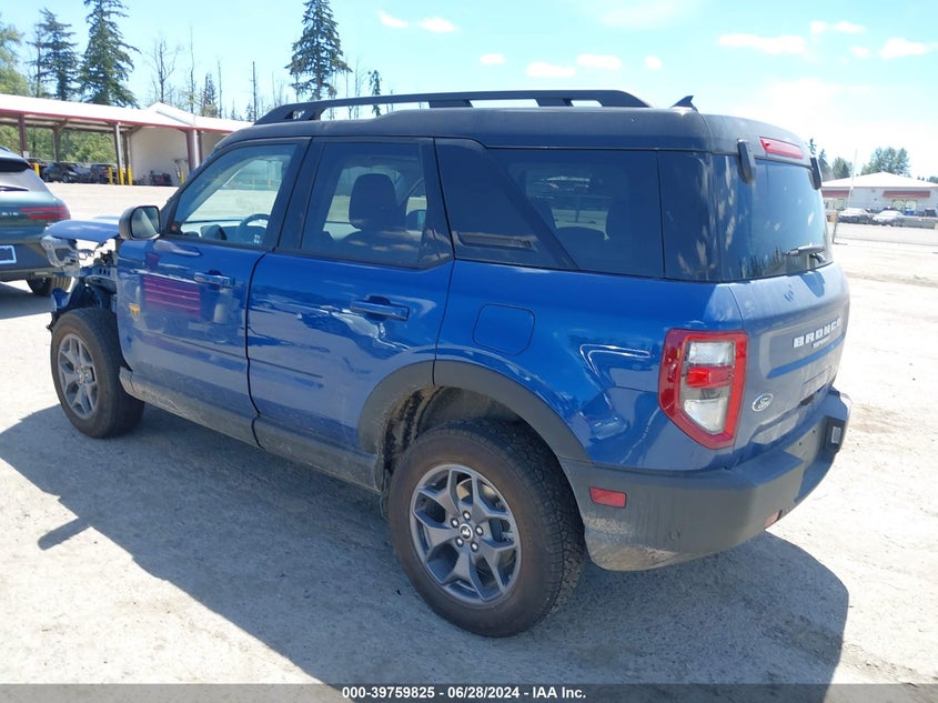 2024 Ford Bronco Sport Badlands VIN: 3FMCR9D99RRE02091 Lot: 39759825