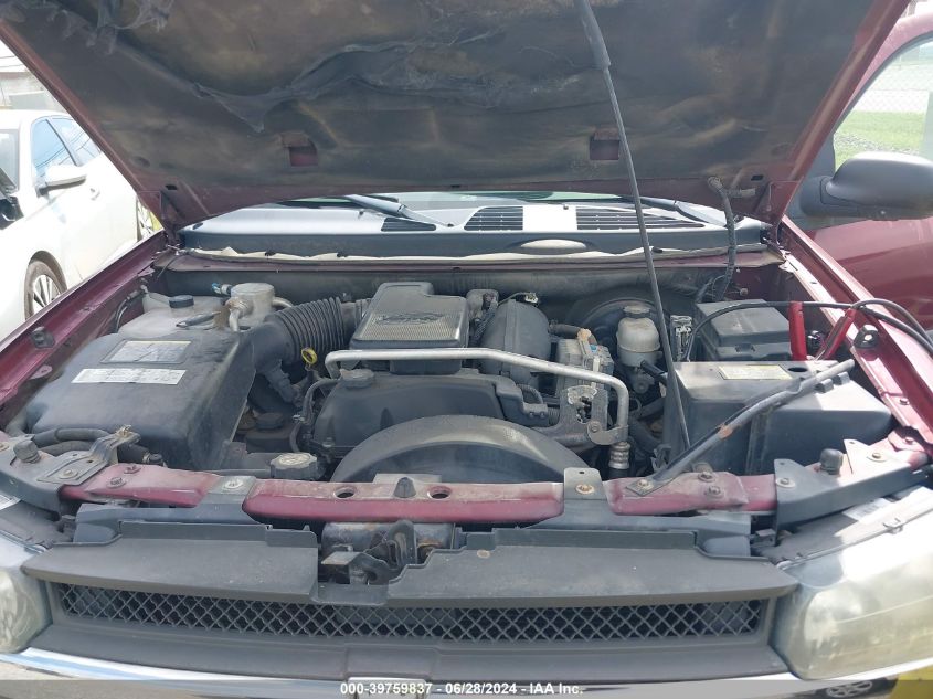 2005 Chevrolet Trailblazer Ls VIN: 1GNDT13S252237815 Lot: 39759837