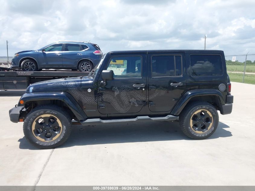 2014 Jeep Wrangler Unlimited Dragon Edition VIN: 1C4HJWEG7EL160908 Lot: 39759839