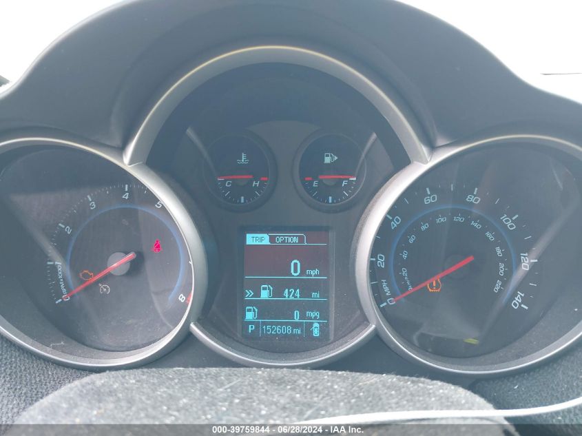 2014 Chevrolet Cruze Lt VIN: 1G1PK5SB5E7427041 Lot: 39759844