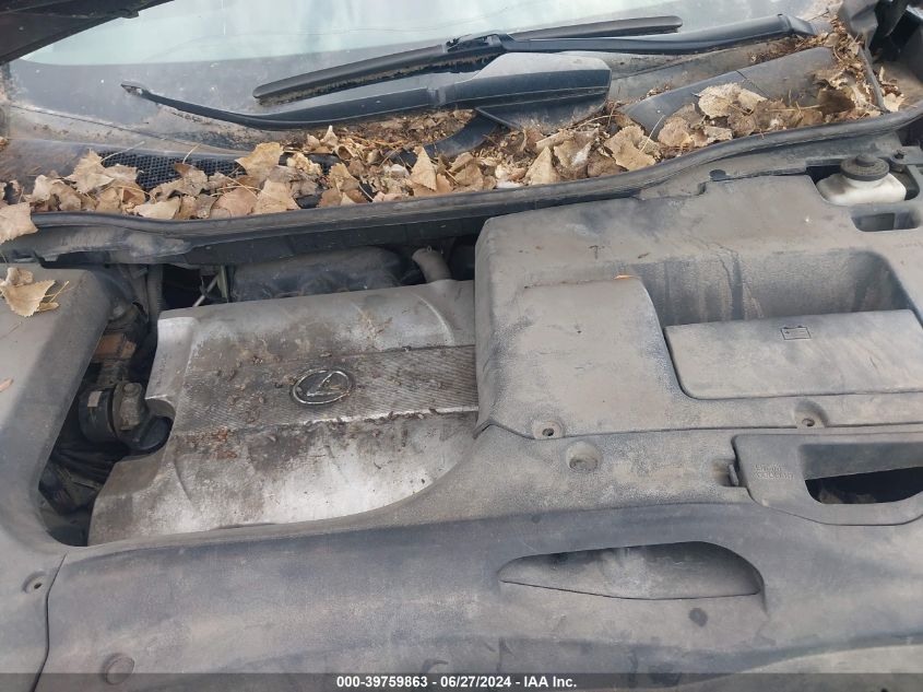 2011 Lexus Rx 350 VIN: 2T2BK1BA7BC086877 Lot: 39759863