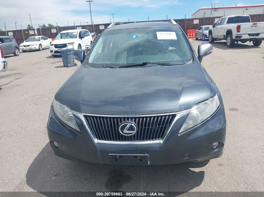 2011 Lexus Rx 350 VIN: 2T2BK1BA7BC086877 Lot: 39759863