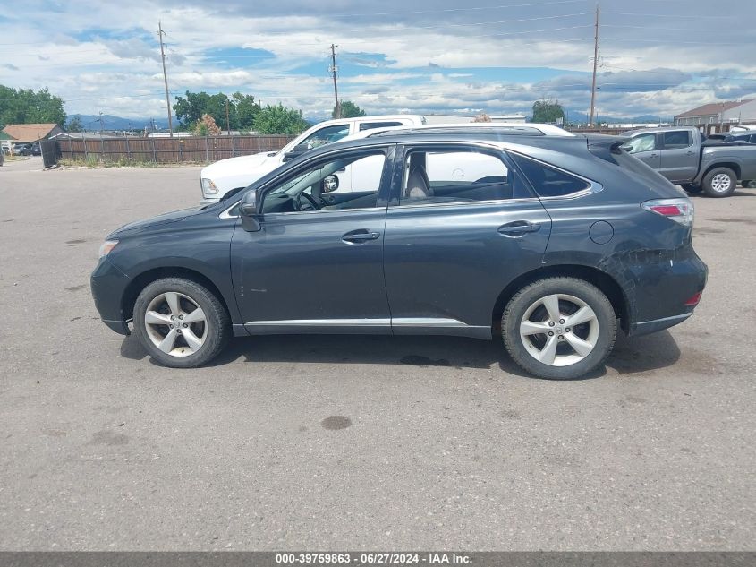 2011 Lexus Rx 350 VIN: 2T2BK1BA7BC086877 Lot: 39759863