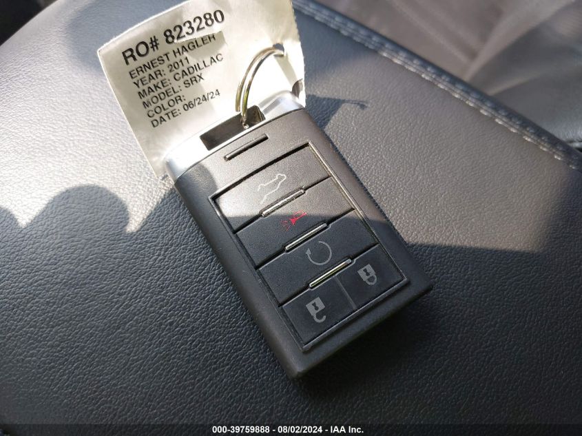 2011 Cadillac Srx Luxury Collection VIN: 3GYFNAEY8BS540220 Lot: 39759888