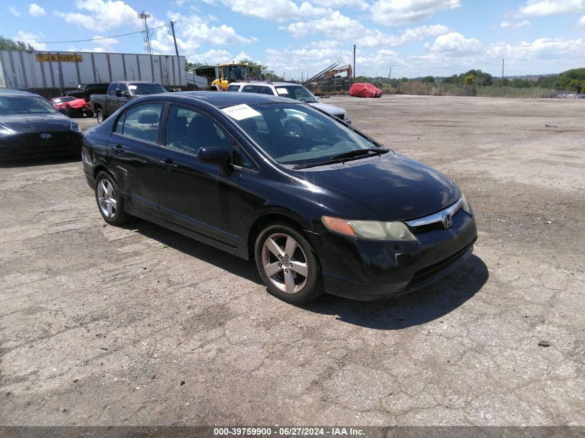 2008 Honda Civic Ex VIN: 2HGFA16858H308901 Lot: 39759900