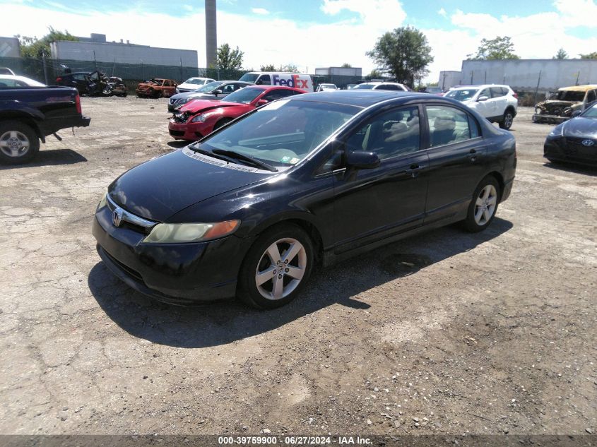 2008 Honda Civic Ex VIN: 2HGFA16858H308901 Lot: 39759900