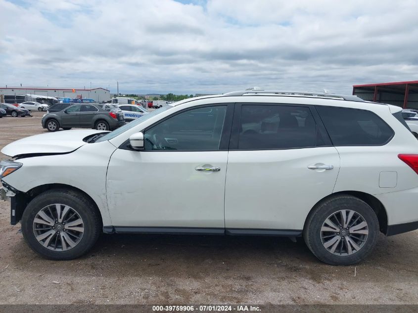 2019 Nissan Pathfinder Sv VIN: 5N1DR2MN9KC597400 Lot: 39759906