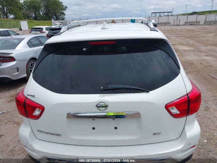 2019 Nissan Pathfinder Sv VIN: 5N1DR2MN9KC597400 Lot: 39759906