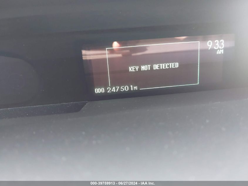 2012 Toyota Prius VIN: JTDKN3DU1C5464513 Lot: 39759913