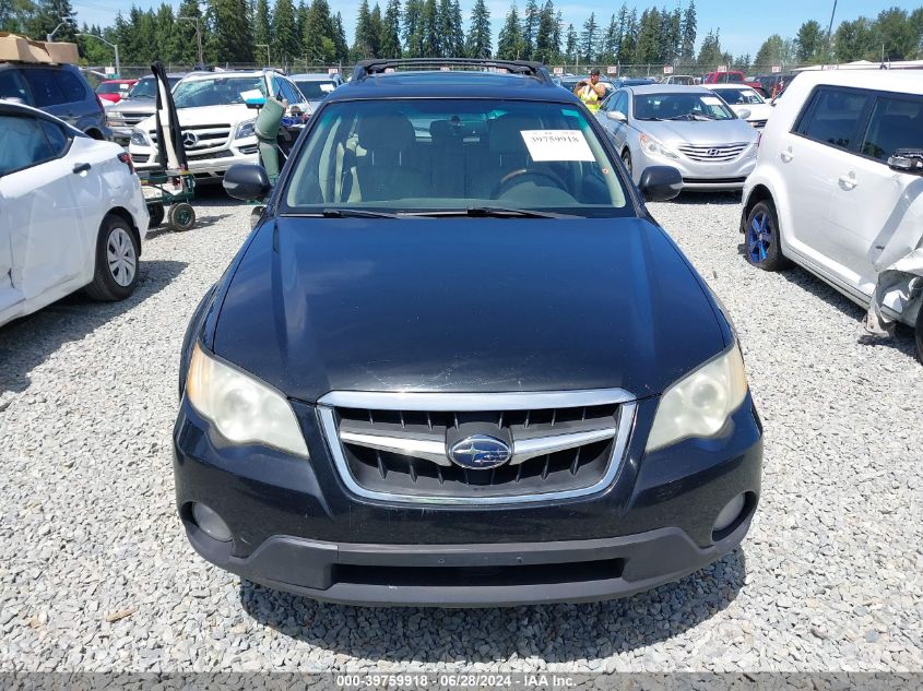 2008 Subaru Outback 3.0R Ll Bean VIN: 4S4BP86C184312879 Lot: 39759918