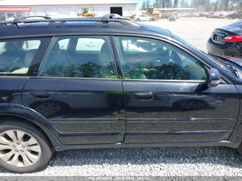 2008 Subaru Outback 3.0R Ll Bean VIN: 4S4BP86C184312879 Lot: 39759918