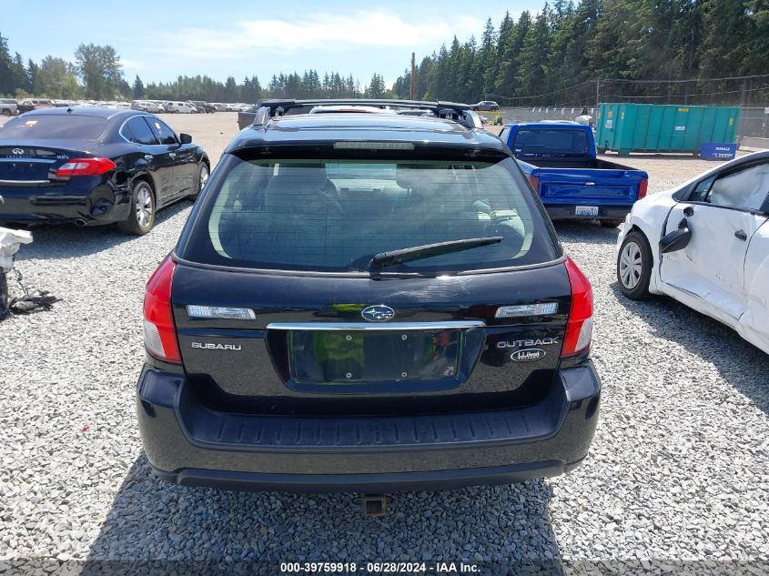 2008 Subaru Outback 3.0R Ll Bean VIN: 4S4BP86C184312879 Lot: 39759918