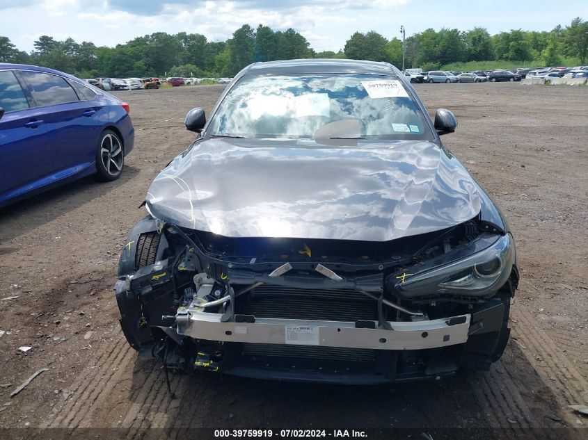 2022 Alfa Romeo Giulia Ti Awd VIN: ZARFANBN0N7656913 Lot: 39759919