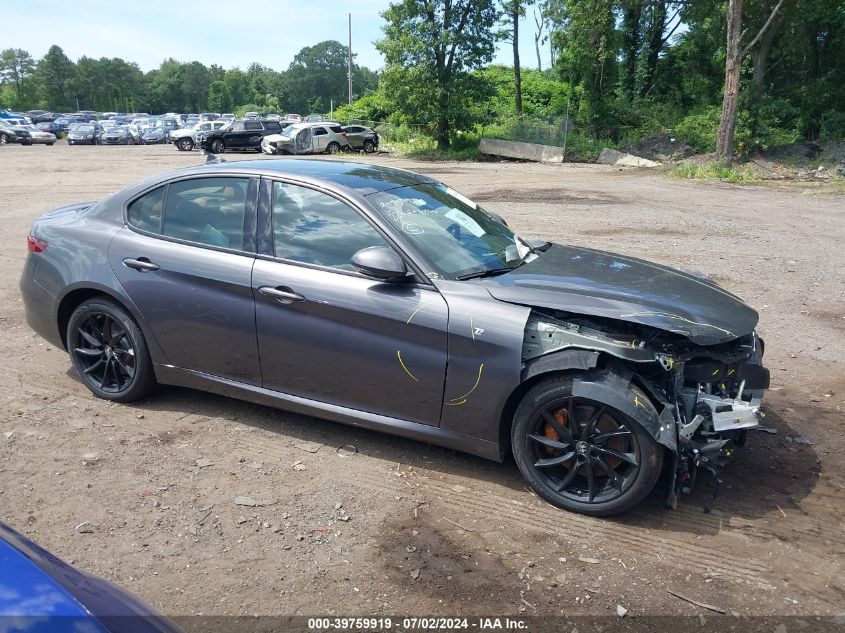 2022 Alfa Romeo Giulia Ti Awd VIN: ZARFANBN0N7656913 Lot: 39759919