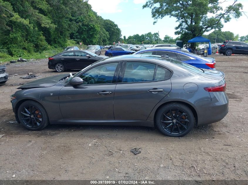 2022 Alfa Romeo Giulia Ti Awd VIN: ZARFANBN0N7656913 Lot: 39759919