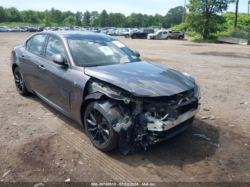 2022 Alfa Romeo Giulia Ti Awd VIN: ZARFANBN0N7656913 Lot: 39759919